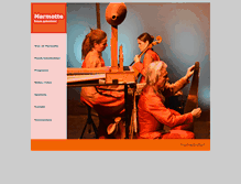 Tablet Screenshot of marmotte.ch